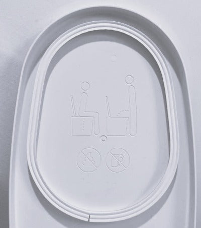 Urinal gasket, lid