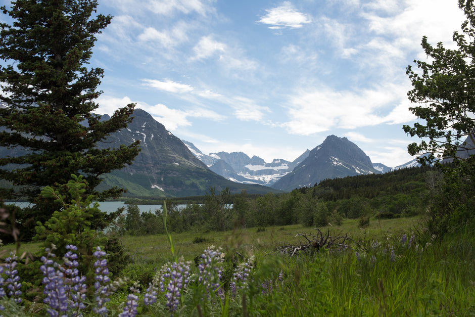 Mountain landscape in Norway